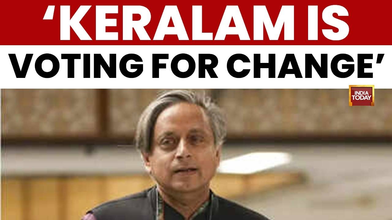 Keralam Elections News: Shashi Tharoor Predicts Record Turnout for Change in Kerala Polls