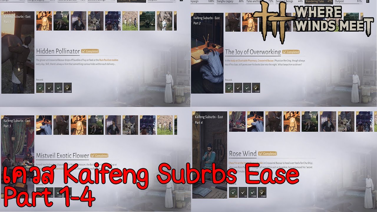 Kei feng suburbs East Part 1-4 Where winds meet