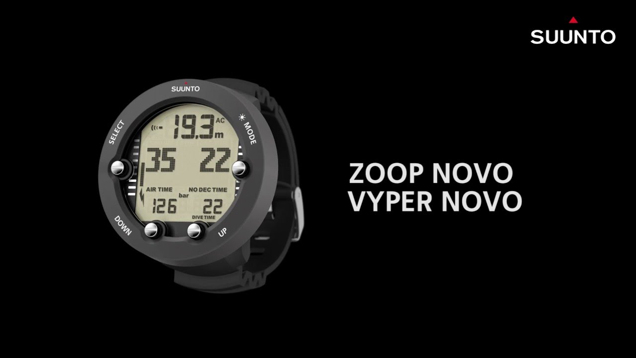 Suunto Zoop Novo & Vyper Novo - How to set time and date