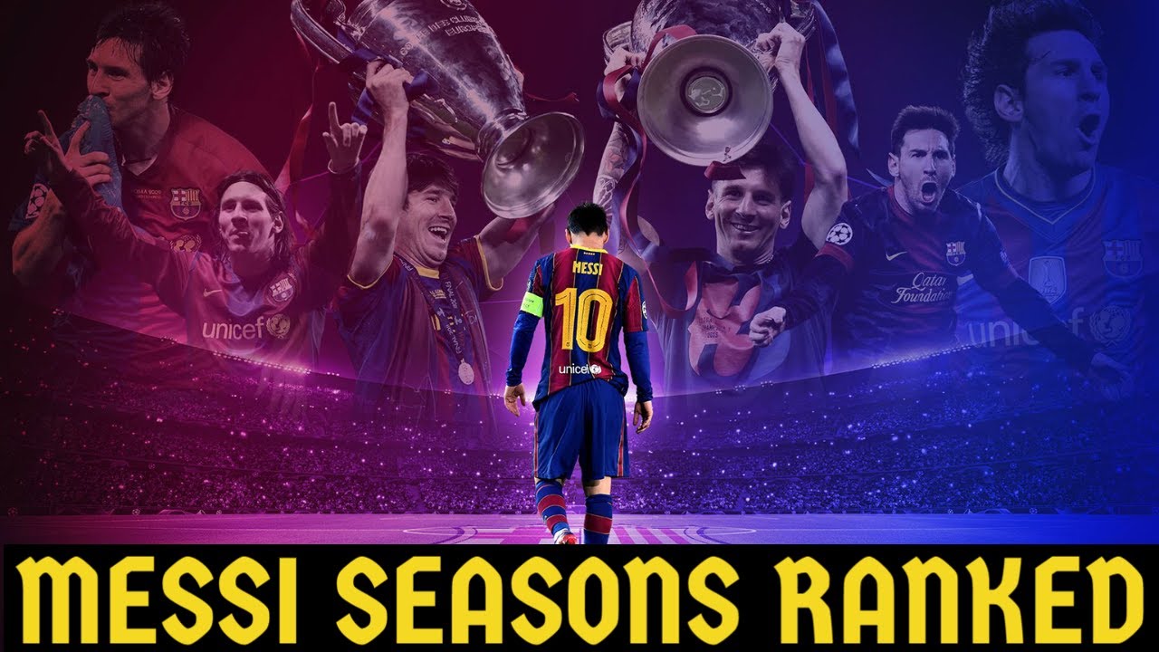 Lionel Messi - Career Seasons || Tier List || Ranking