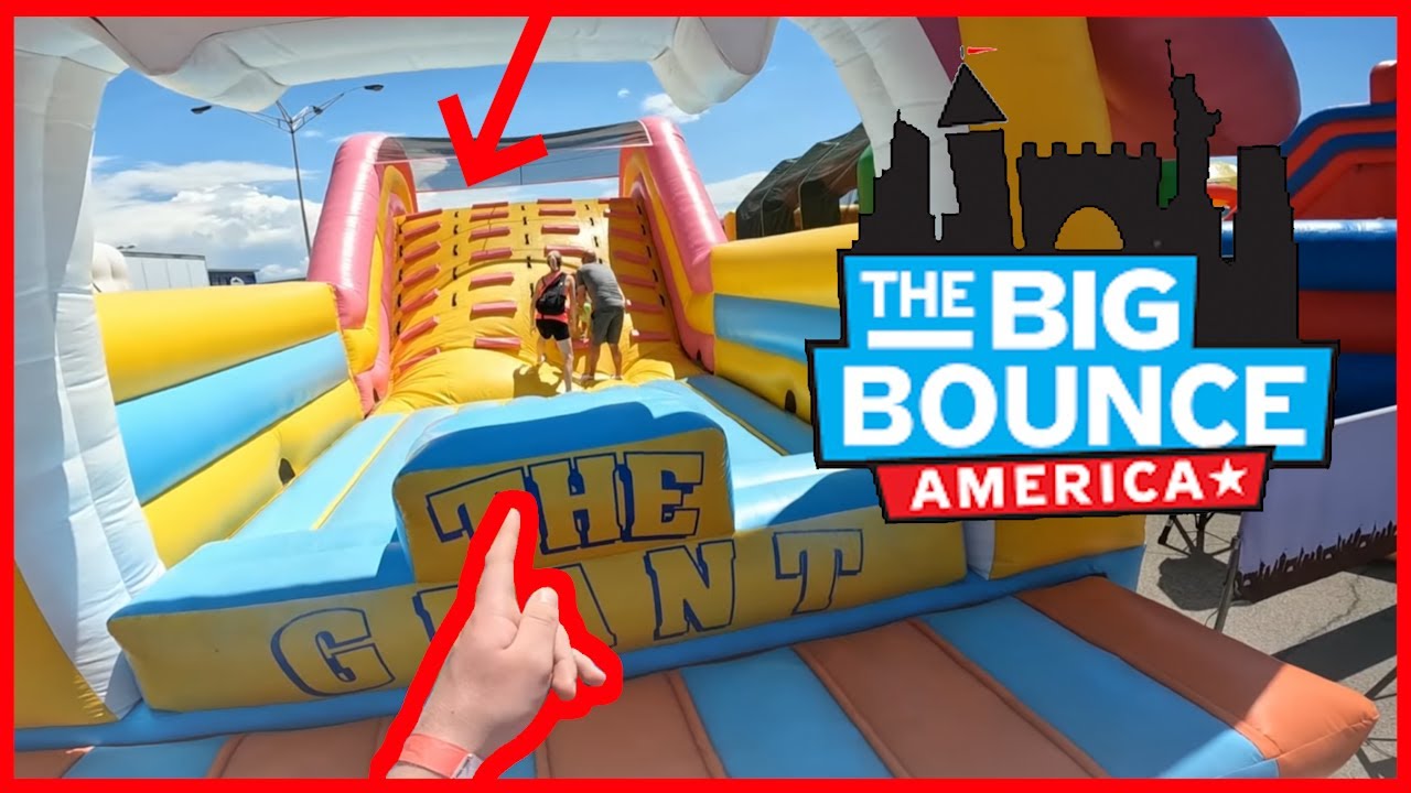 Bouncing Through The Largest Obstacle Course At Big Bounce America