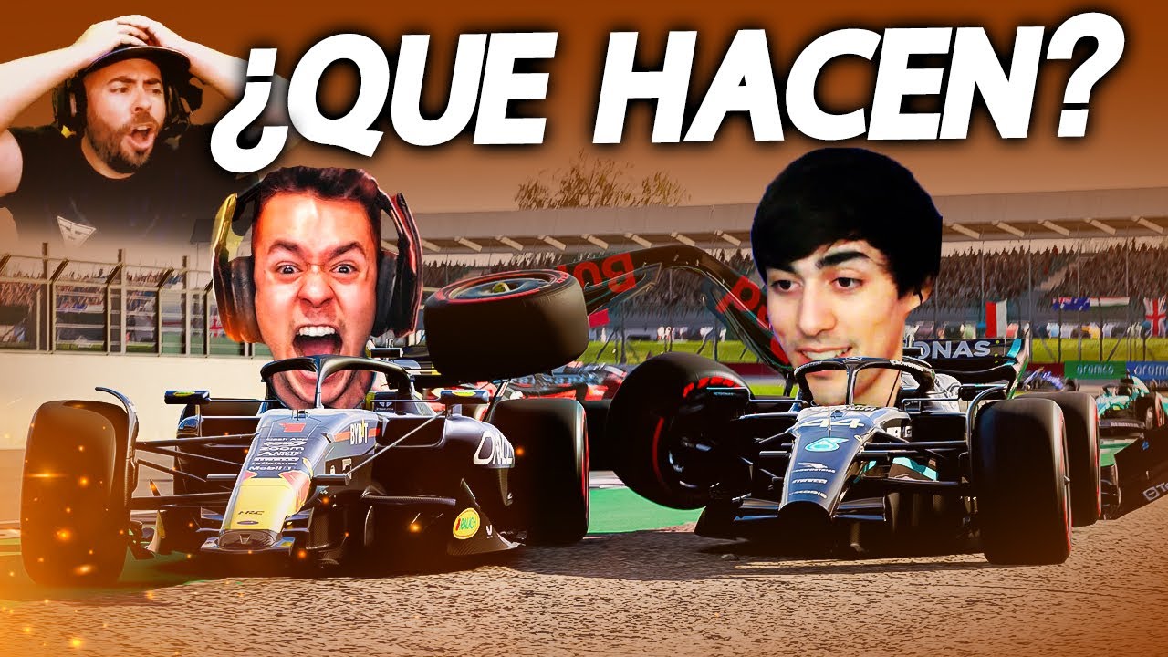 EL MAYOR ACCIDENTE DE GREFG EN F1 23 Y ROTREN TITAN🔴 MUNDIAL F1 ONLINE STREAMERS
