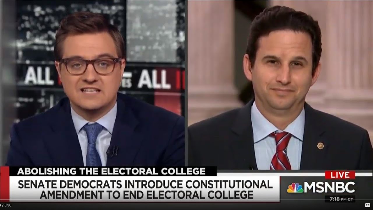 It's Time to Eliminate the Electoral College | Sen. Brian Schatz