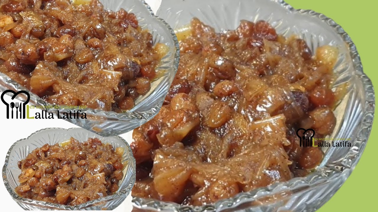 Oignon caramélisé Tfaia au Thermomix 31 TM5 TM6التفاية ساهلة  #thermomix #oignon @cheflallalatifa