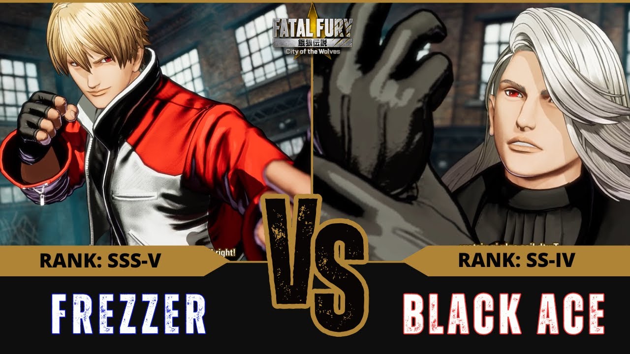 FF:CotW 🐺 FREZZER (Rock Howard) vs BLACK ACE (Kain)⭐Replay Match - [FATAL FURY: CotW]