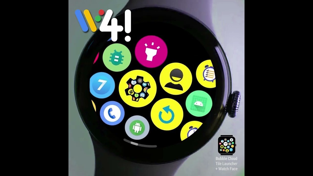 Remove permanent notification on TicWatch on Wear OS 3 for Bubble Cloud Launcher  / Watch Face