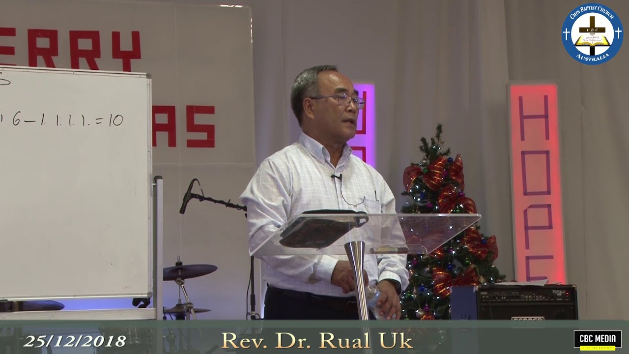 Rev. Dr. Rual Uk - Christmas le Vancungmi | Crusade Zan Kuanak