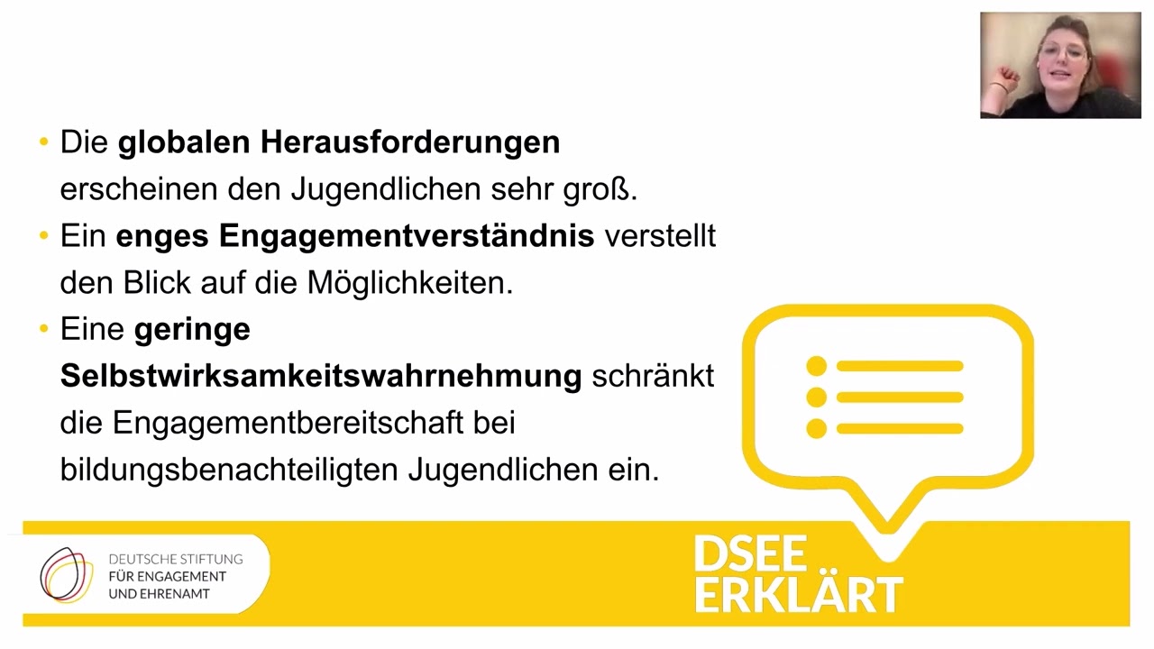 DSEEerklärt Kinder und Jugendliche Teil 1: Was geht? Junge Menschen für den Verein gewinnen