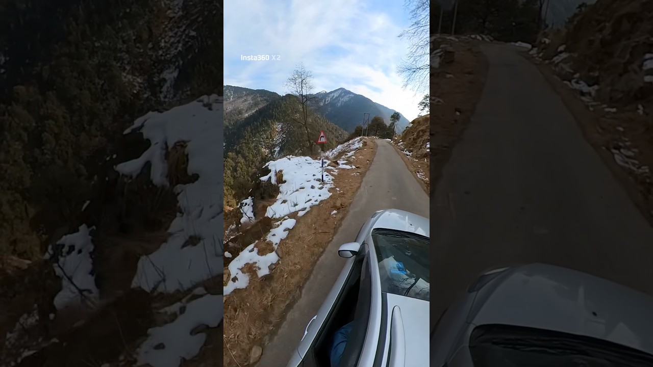 Snowfall in Tehri | Ukriderwithlens 