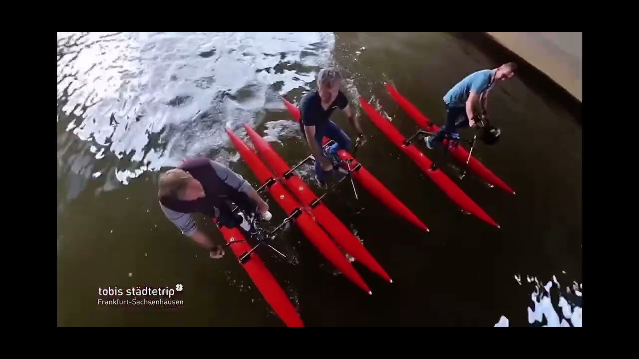 Waterbike in Frankfurt am Main