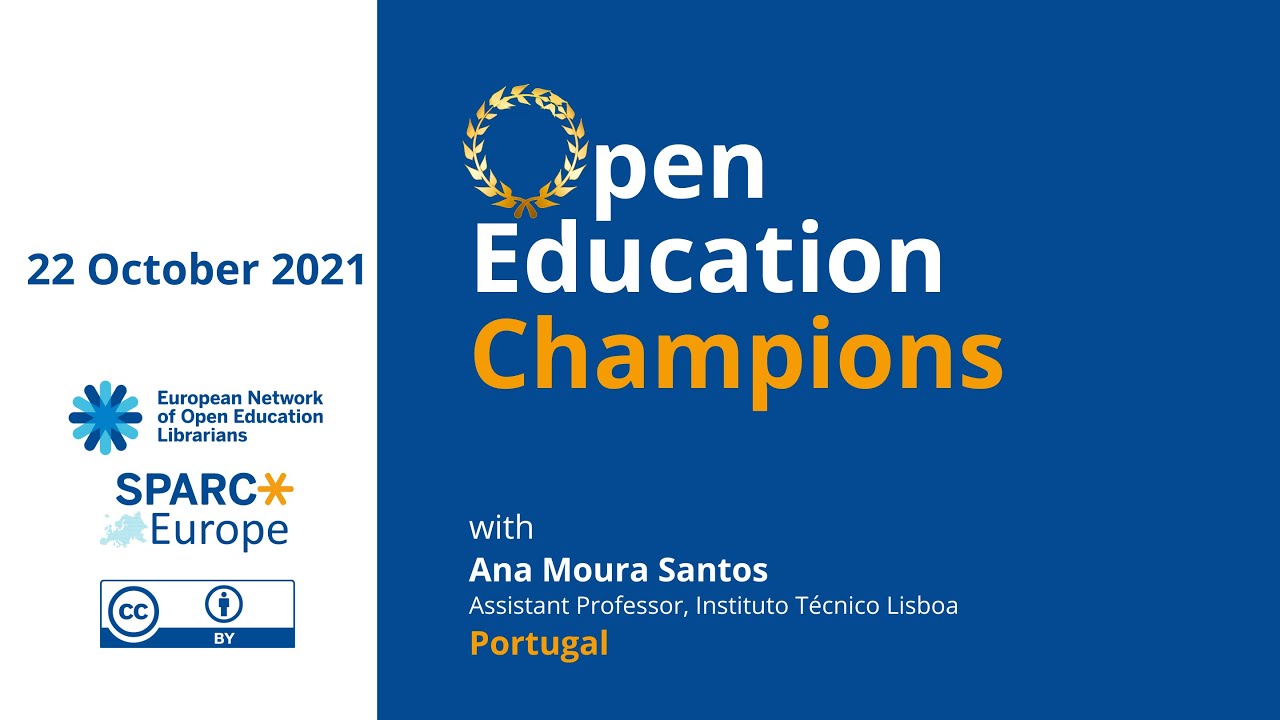 Interview with Ana Moura Santos - Open Education Champions series