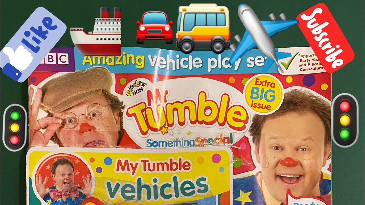 Mr TUMBLE MAGAZINE (VEHICLES 🚦🚢✈️🚕🚎🚦