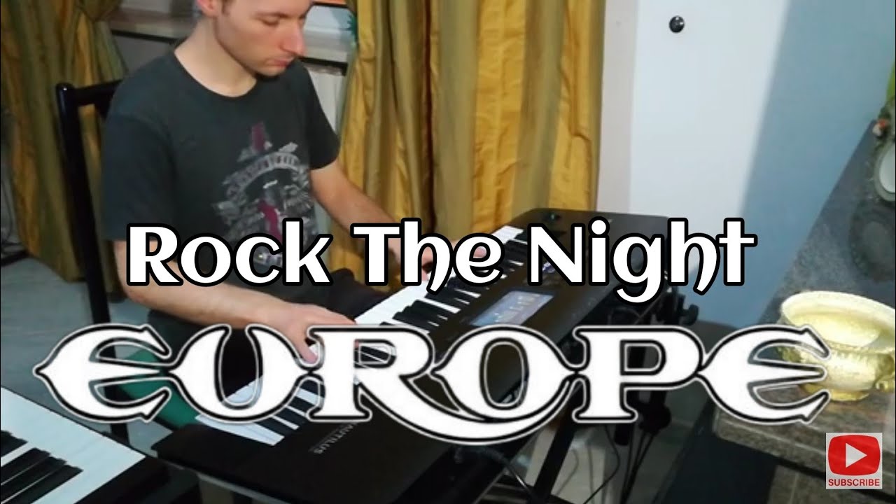 ROCK THE NIGHT - EUROPE | Keyboard Cover