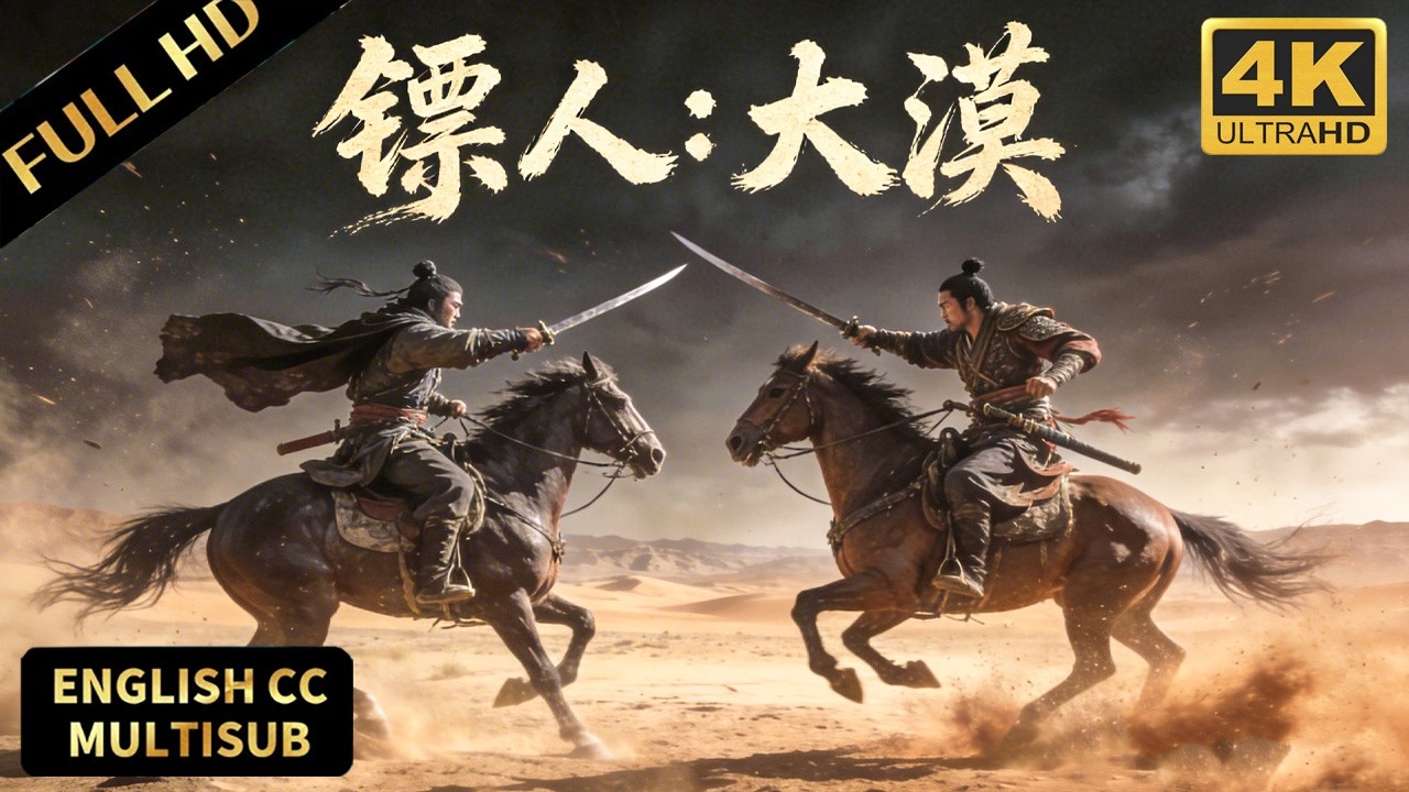 春节档动作大片！吴京李连杰再现经典动作，传奇镖客于苍茫戈壁中展开生死搏杀！#镖人 #吴京 #刘德华 #谢霆锋 #张译 #镖人电影 #鏢人電影
