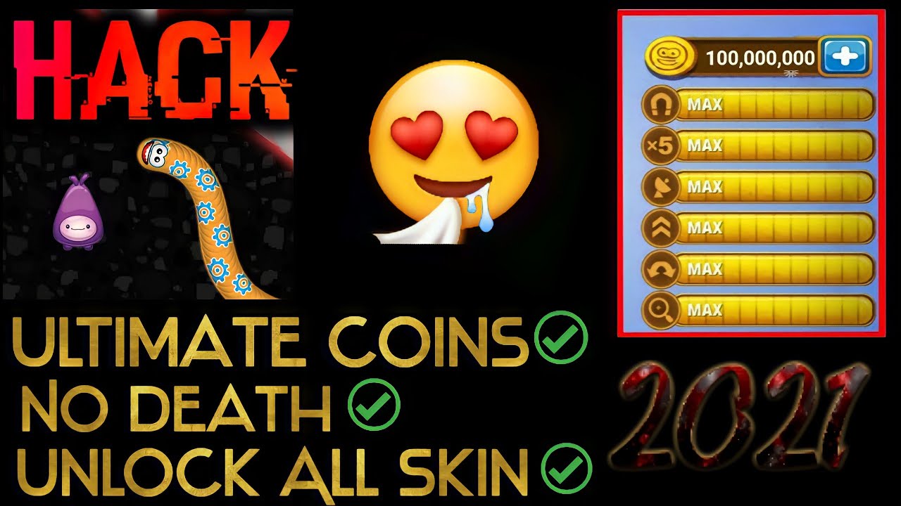 Worms Zone io | NO DEATH | Unlock All Skin | Ultimate Coins | Full Hack Mod Apk / 2021 Rocker Gamerz