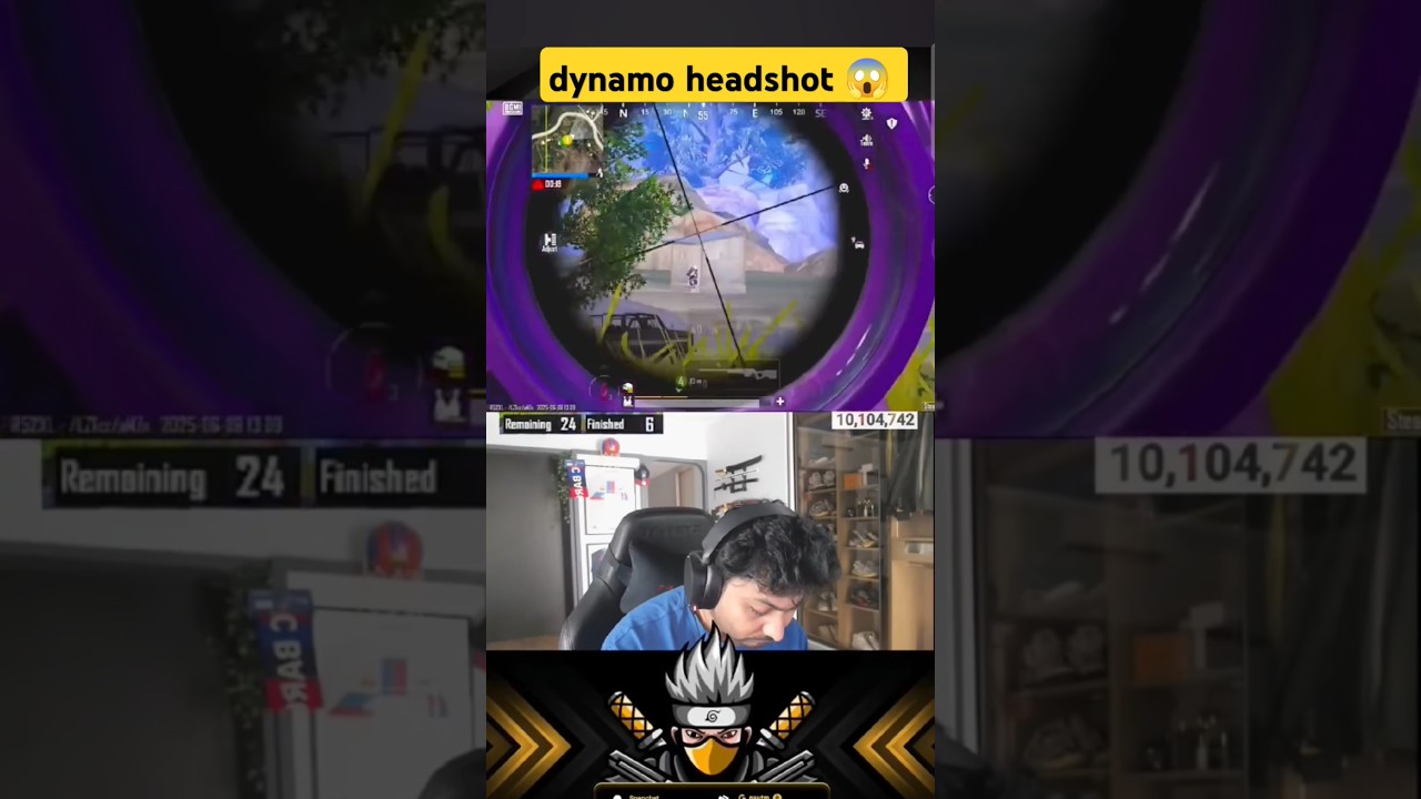 dynamo headshot 😱 | pat se headshot #dynamo #bgmi #shorts