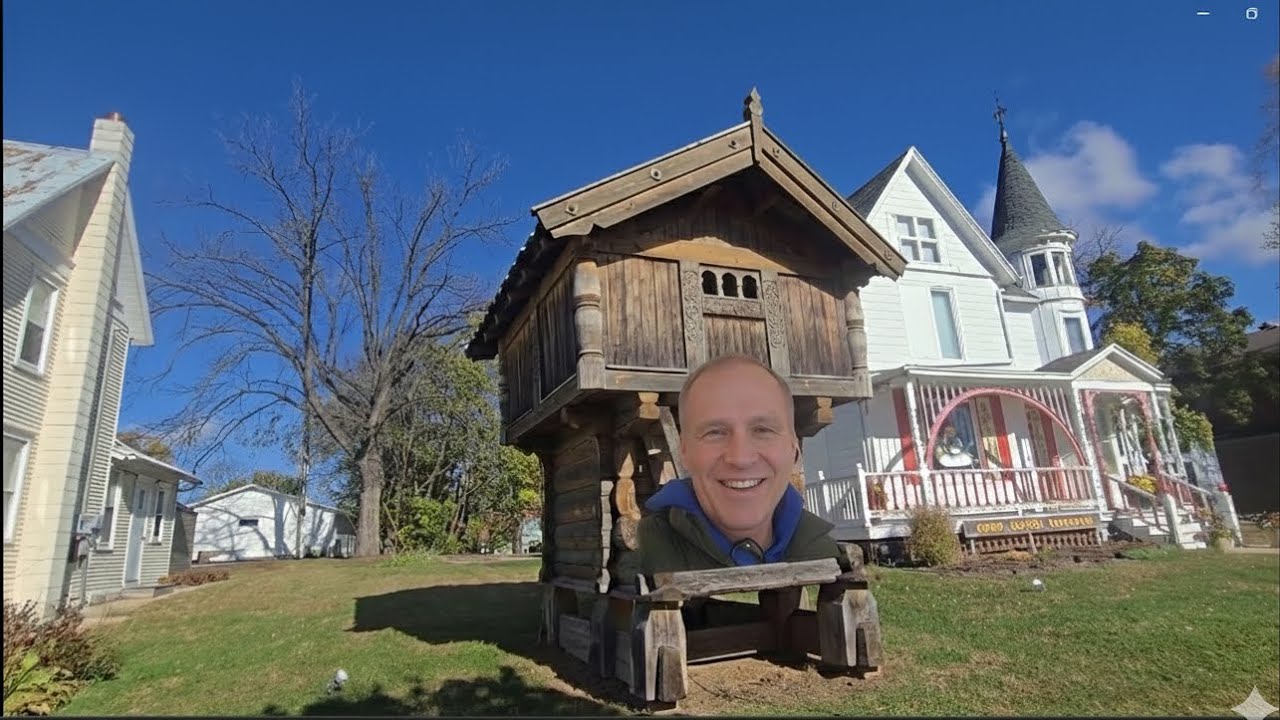 Am gasit casuta ideala in care vreau sa locuiesc la pensie. Un oras de poveste in Wisconsin-SUA!!