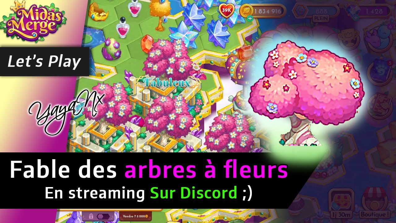 Midas Merge FR - Fable des arbres à fleurs 🌳​​🌸​🍃​​
