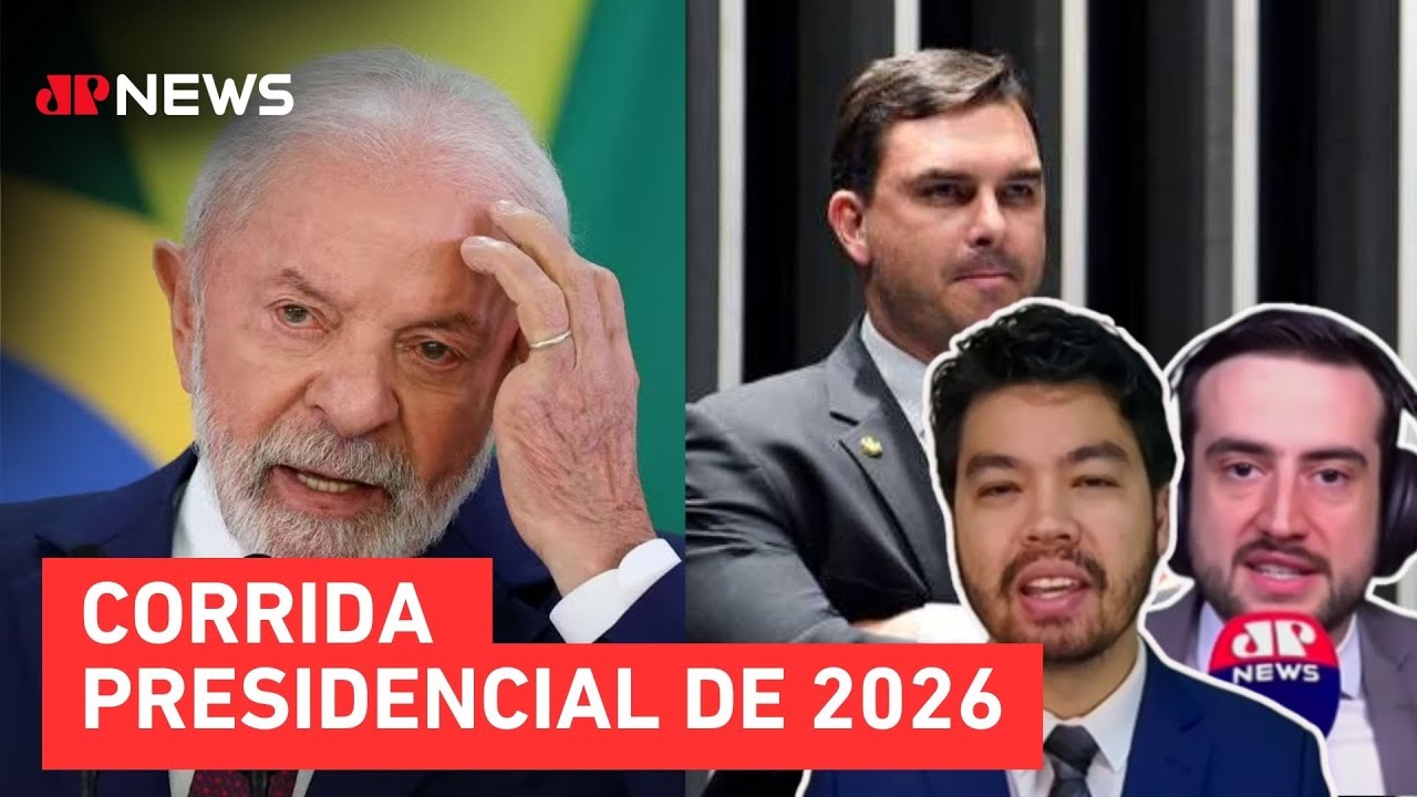 Paraná Pesquisas: Lula e Flávio Bolsonaro empatam no 2º turno; Mehero e Kobayashi comentam