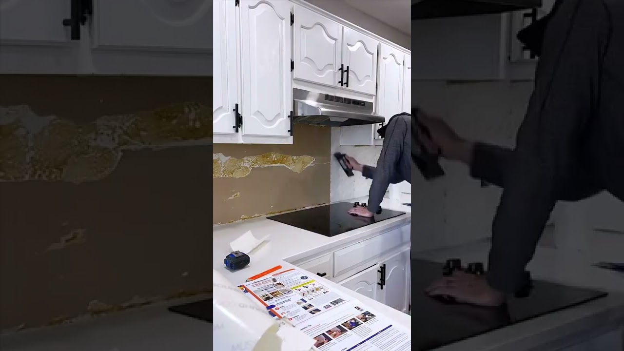 Фартук своими руками! Наши впечатления от этого плиточного клея! #diy