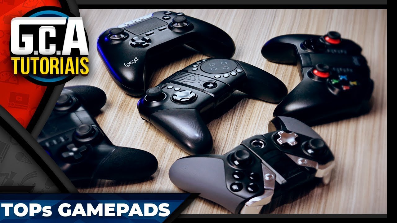 SAIU!! TOP 5: MELHORES GAMEPADS para ANDROID/IPHONE/PS3 e PC!