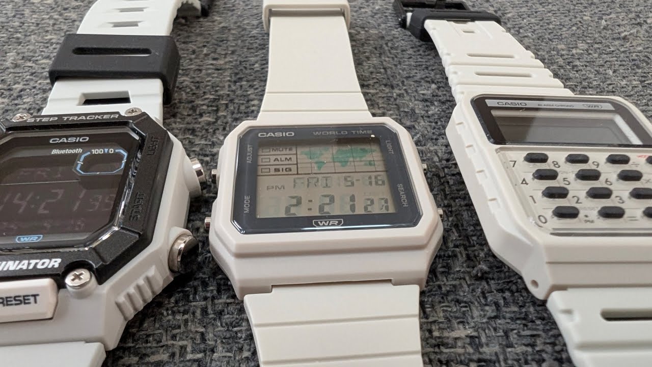 【CASIO】世界地図入りのCASIO COLLECTION（LF-30W-8AJF）が2025.5.16発売！ #もちもちの屋根裏倉庫 #casio