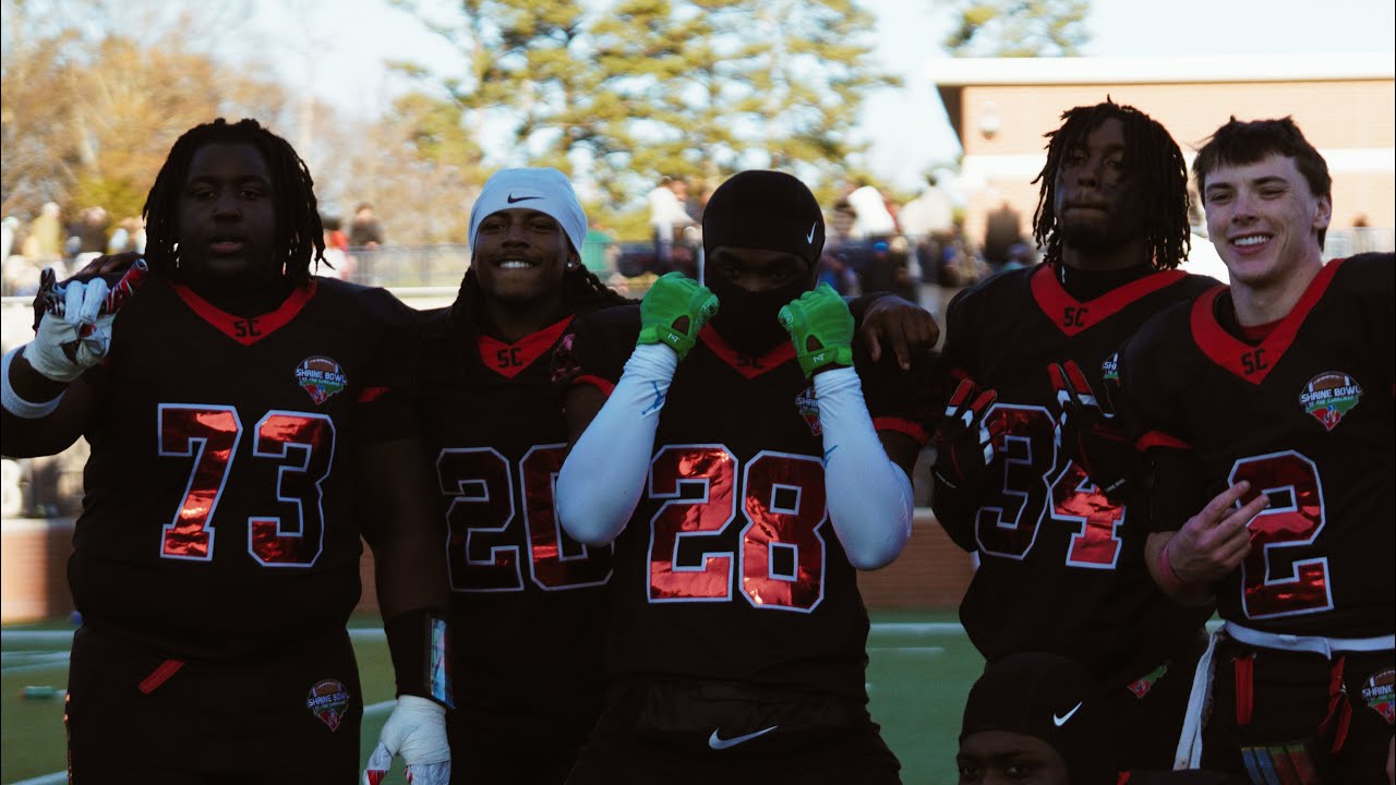 |Shrine Bowl Of The Carolinas| Very Intense Matchup!