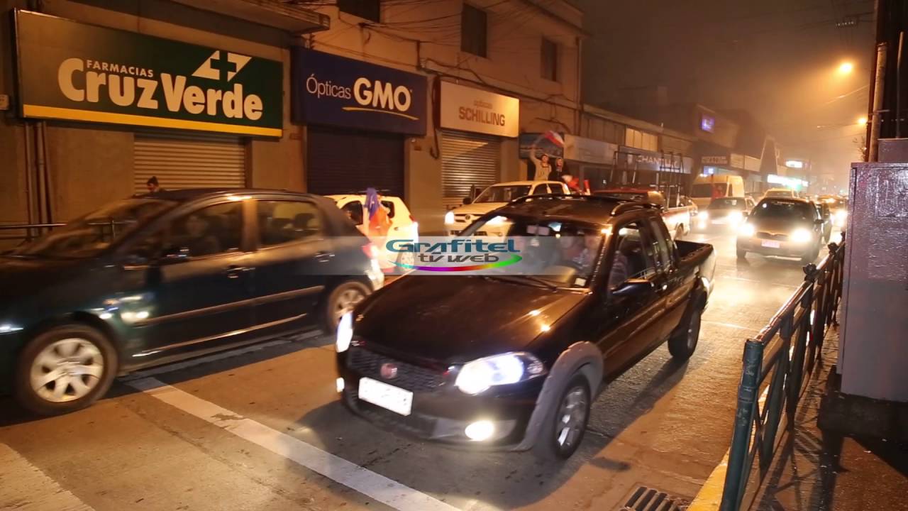 Celebraciones en Temuco, Copa América Centenario 2016 Chile Campeón
