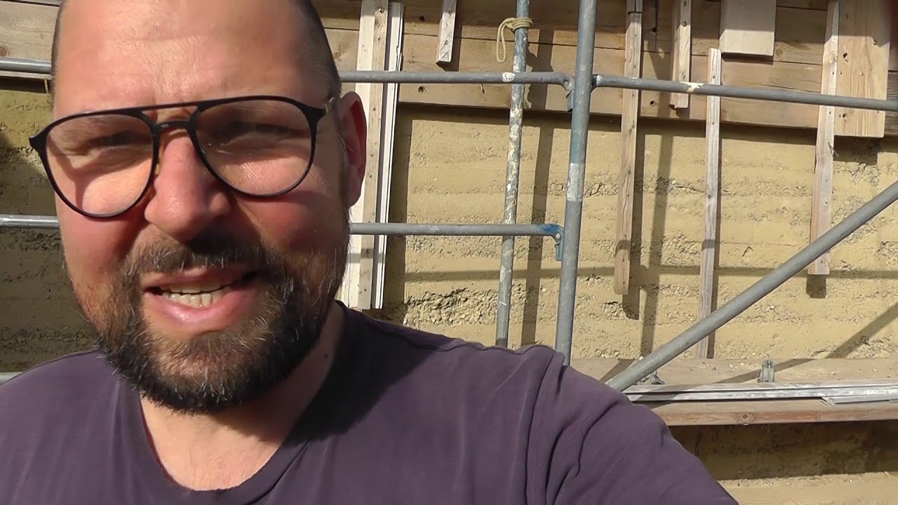 Gescheitert! Stampflehm in der Witterung oder Kellerneubau Trial and Error