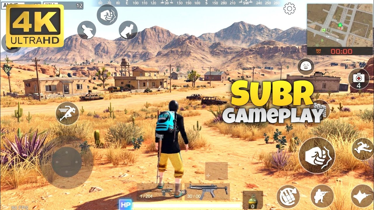 SUBR Gameplay Registan Map | Survival Unknown Battle Royal
