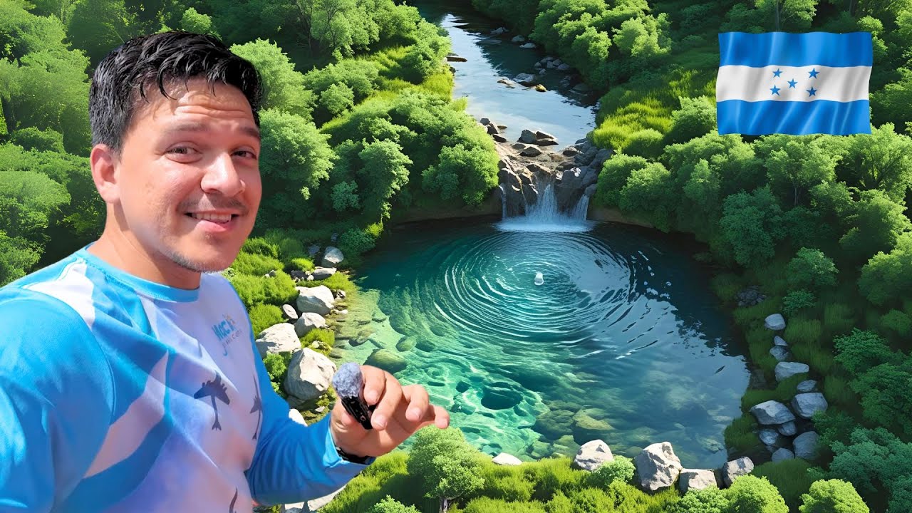 Espectacular NACIMIENTO DE AGUA en Honduras 😮