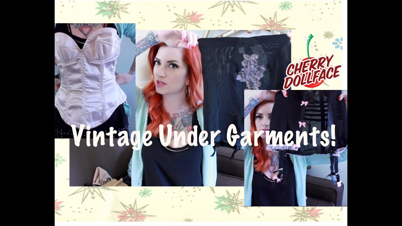 All About Vintage Undergarments and Foundation Garments by CHERRY DOLLFACE