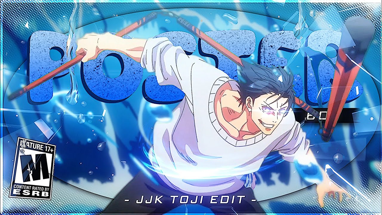Poster Boy ~ Toji Fushiguro [AMV/Edit] 4k ! Alight Motion Preset (+Project file)