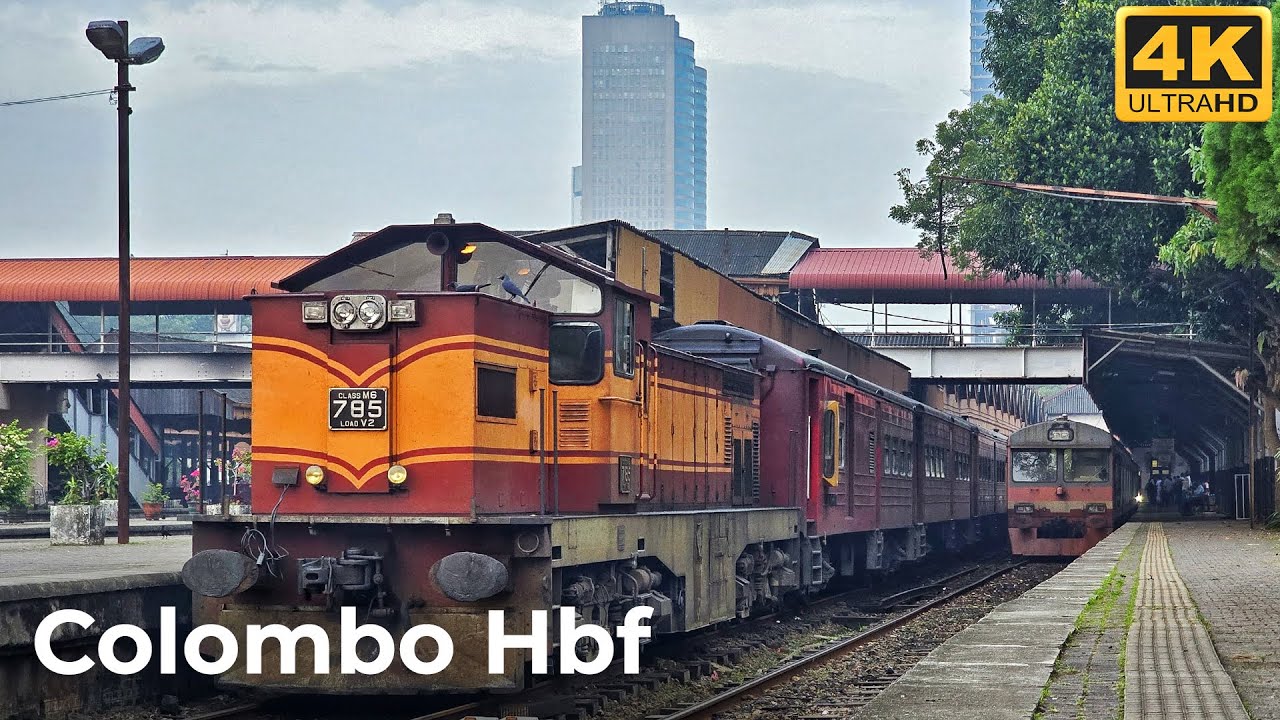 Colombo Hauptbahnhof – 29.01.2025: Zugverkehr im Herzen Sri Lankas