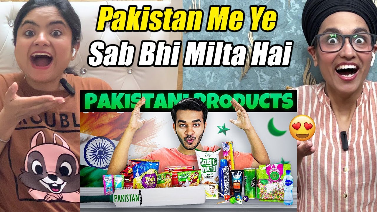 Indians React to I Tried Pakistani Products in India 🇮🇳