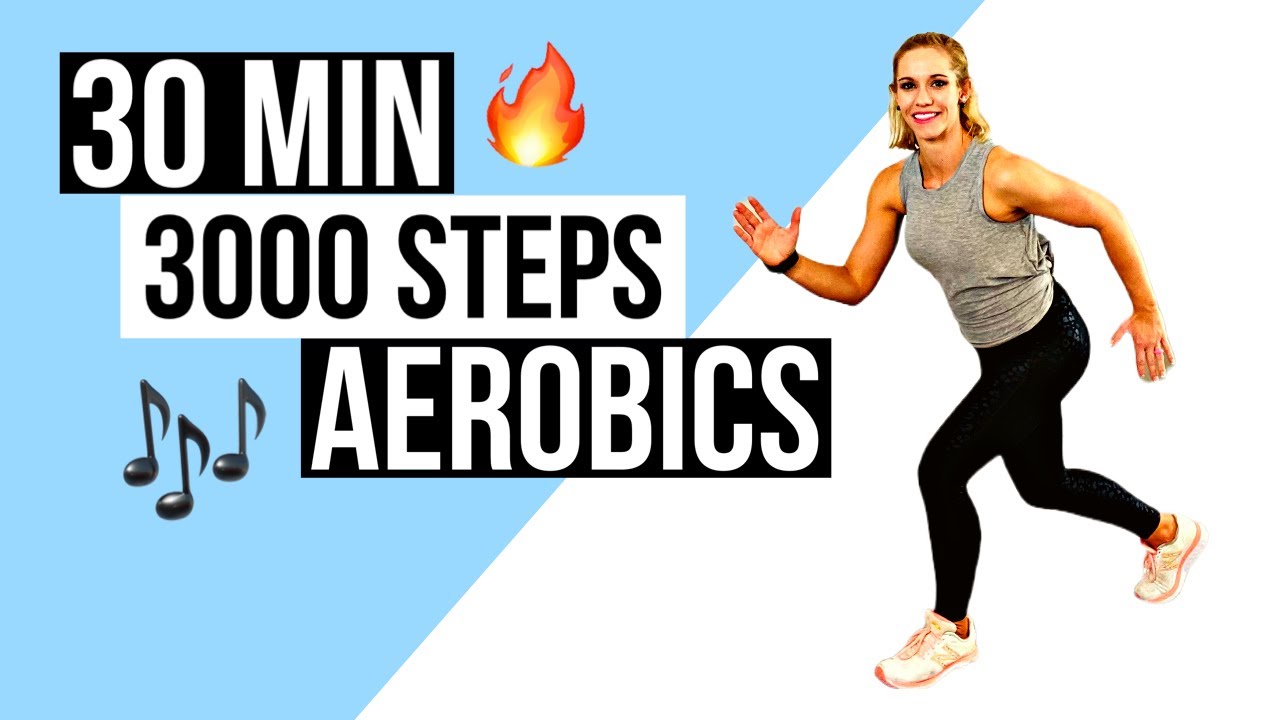 30 min Fun Walking Workout Cardio Aerobics | Fat Burning All Standing Low Impact