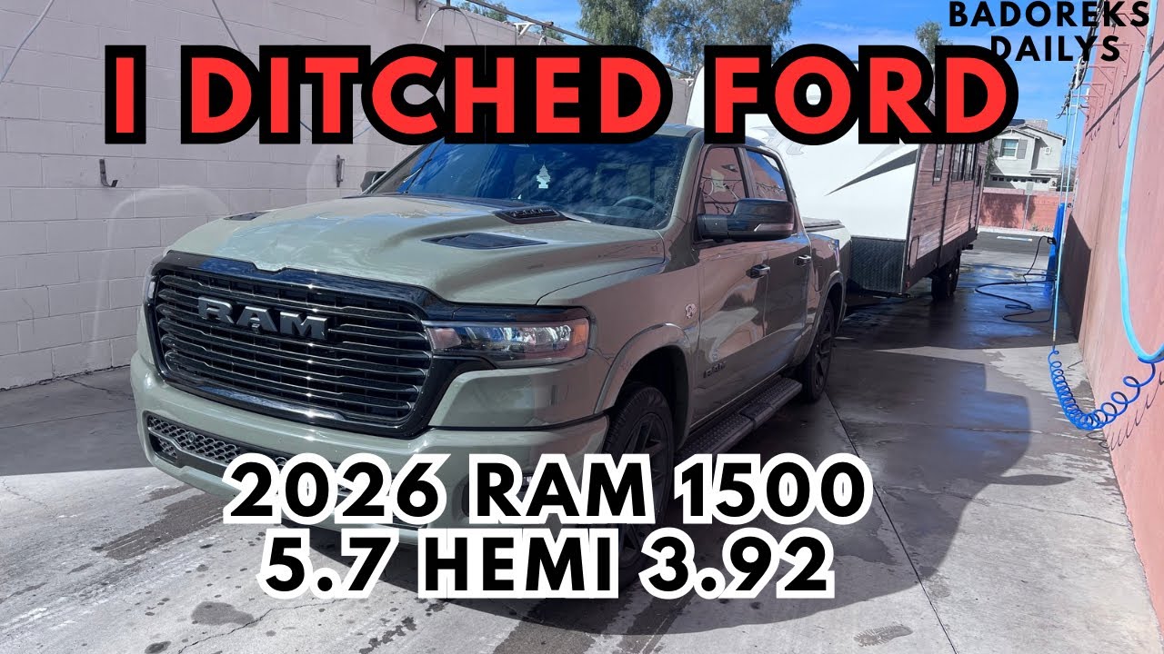 I Ditched My 5.0 And Well…. FIRST TOW With The Ram.