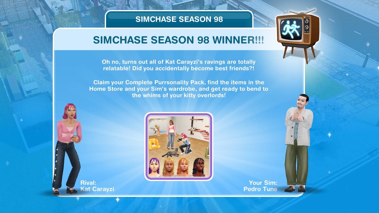 SIMCHASE SEASON 98 - KAWAII KITTY CAFE | THE SIMS FREEPLAY