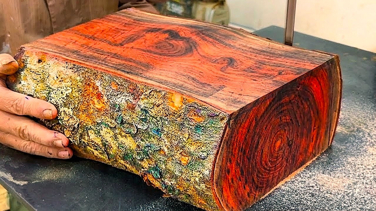 Everyone Thought This Wood Was Trash... Until It Became a Tea Table Worth Thousands of Dollars!