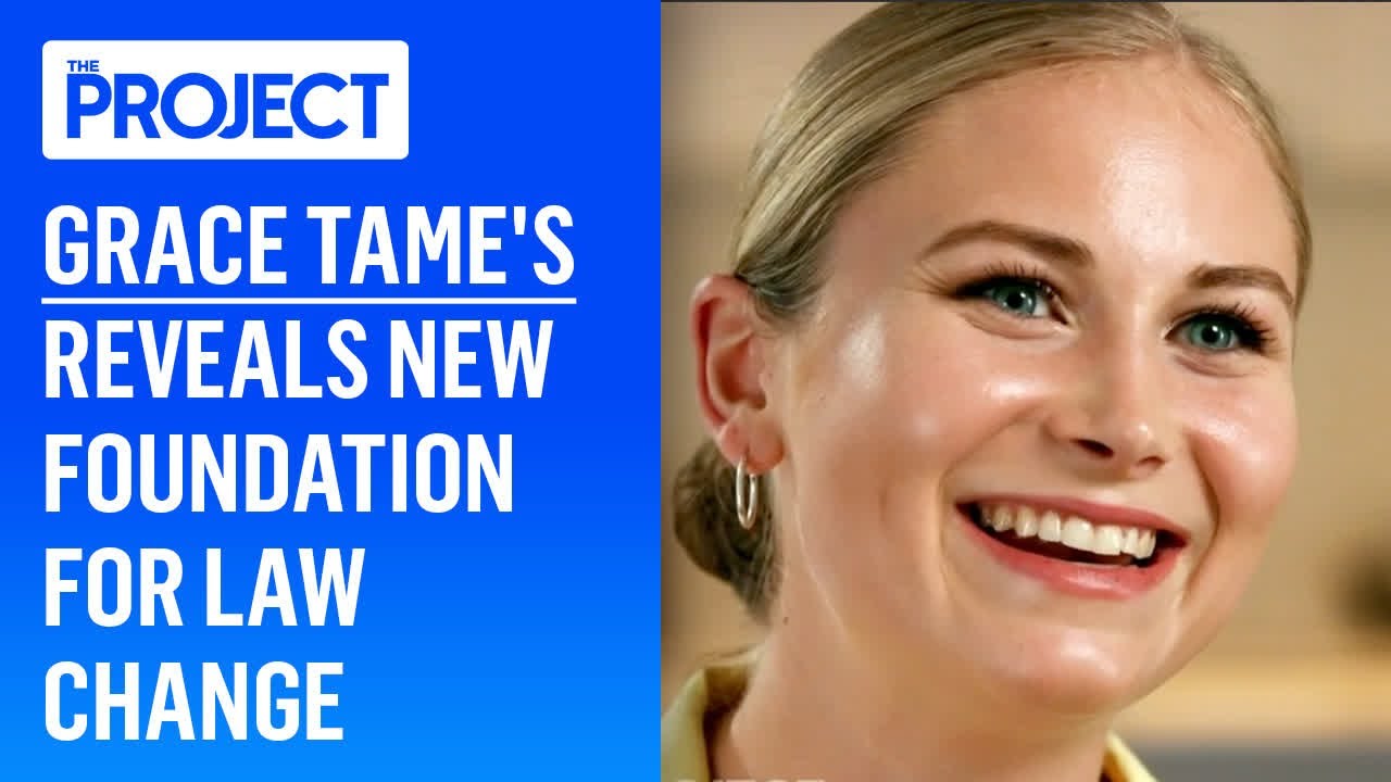 Grace Tame's New Foundation For Consistent Laws Around Sexual Assault  | The Project