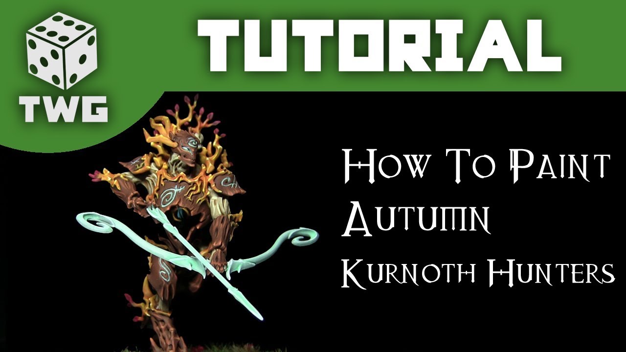 Warhammer Tutorial: How To Paint Age of Sigmar Kurnoth Hunters - Autumn
