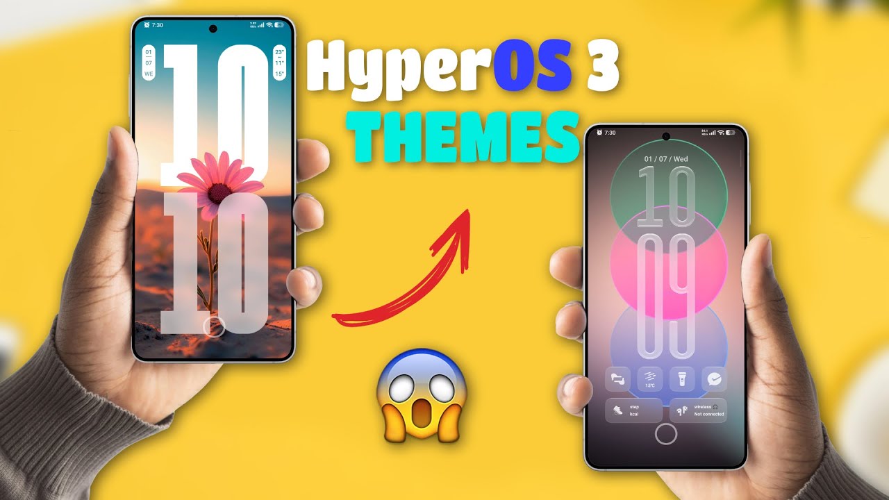Top 5 Beautiful HyperOS 3 Themes! 🎨 Best Wallpapers & Icons 2026