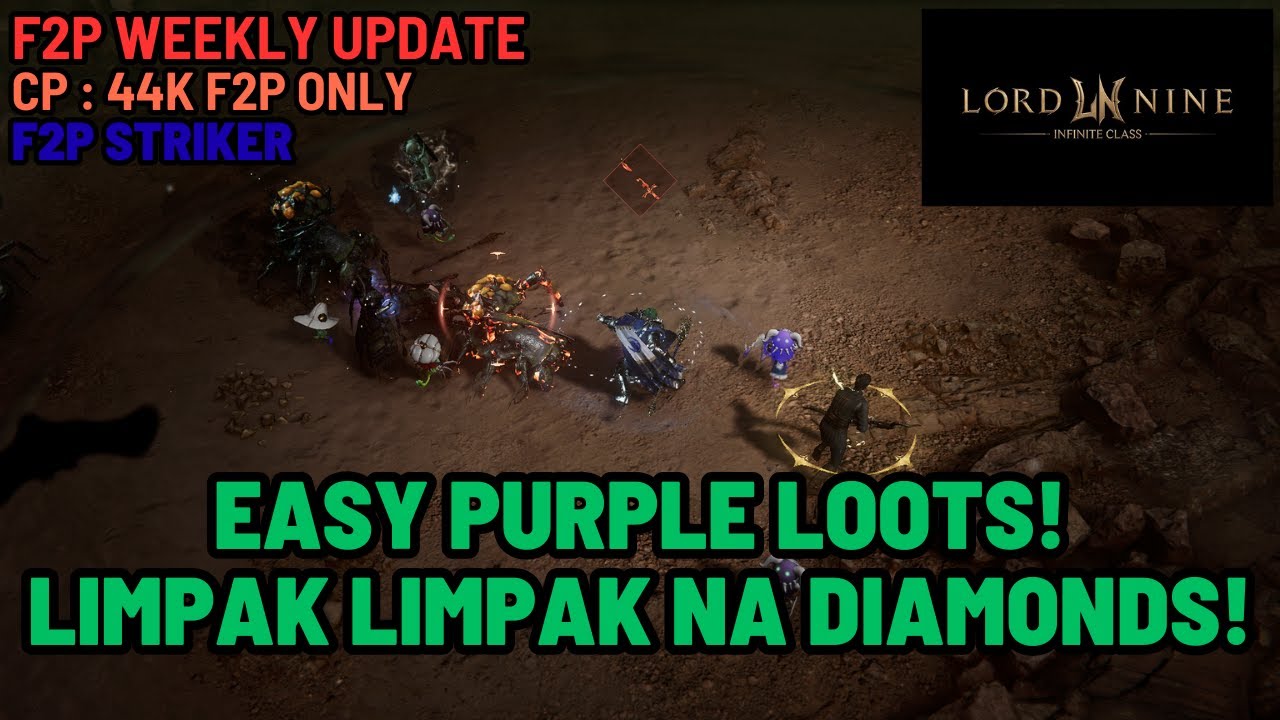 UNLIMITED DIAMONDS? The ULTIMATE F2P Solo Grind Build (LORDNINE)