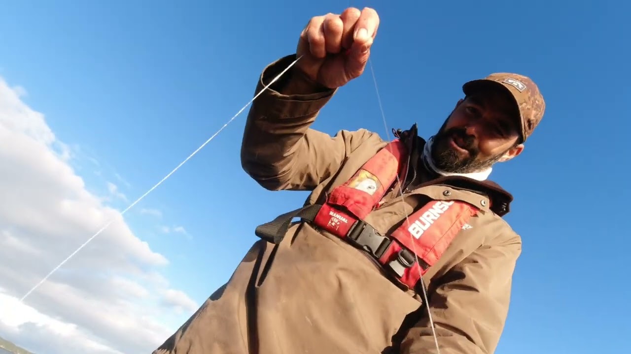 Far North Harbor Session in the Tinny, The all new 80 lb Handline gets a test run