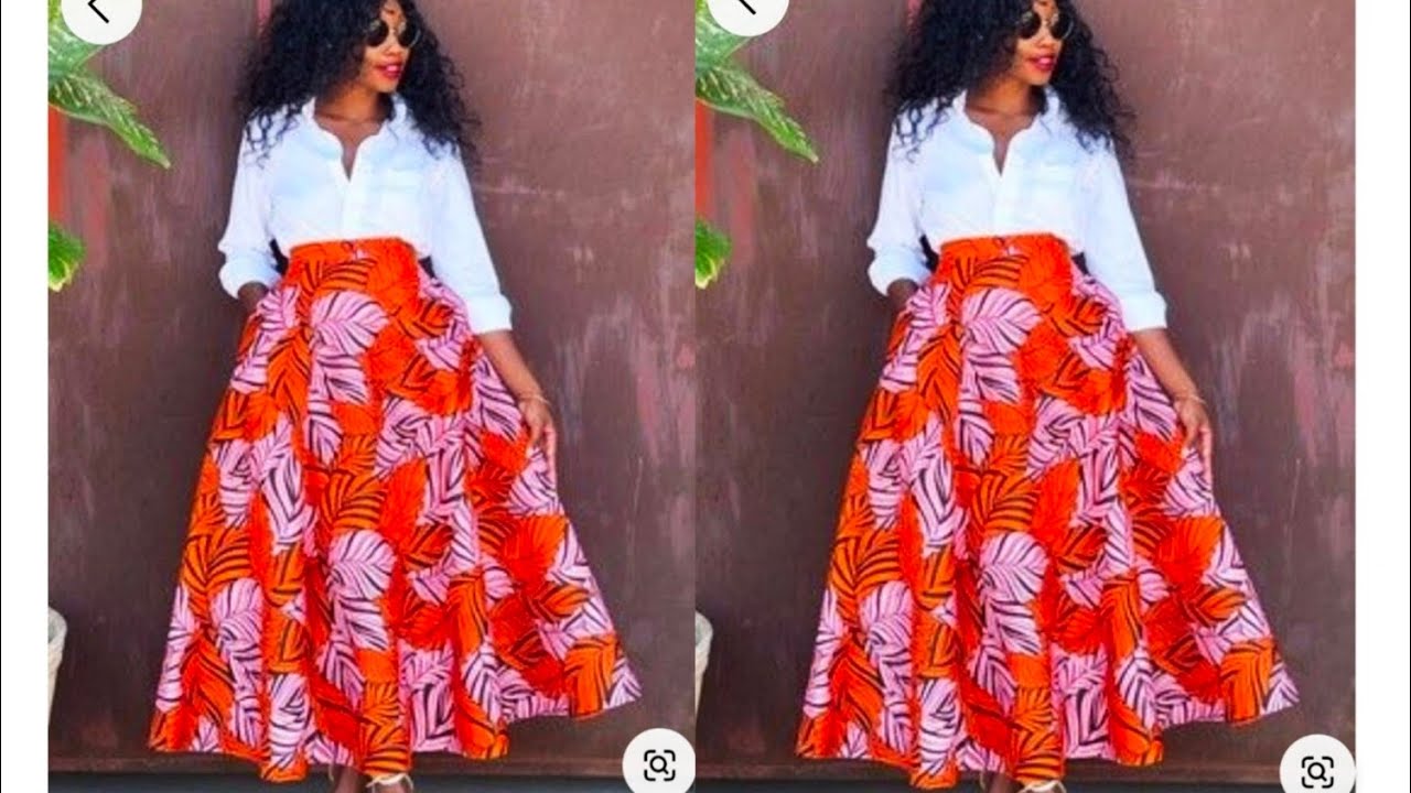 How to make a Circular / Flared Skirt with Side Pockets