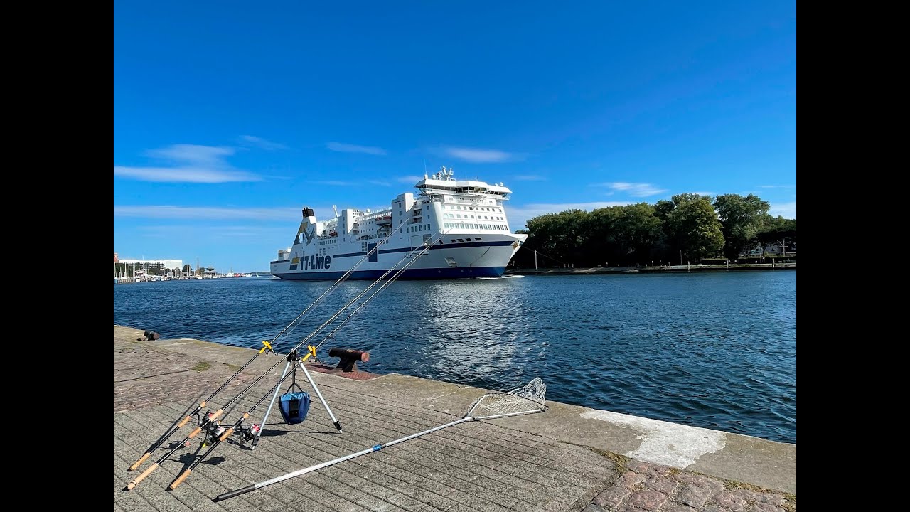 Angeln in Travemünde am Hafen