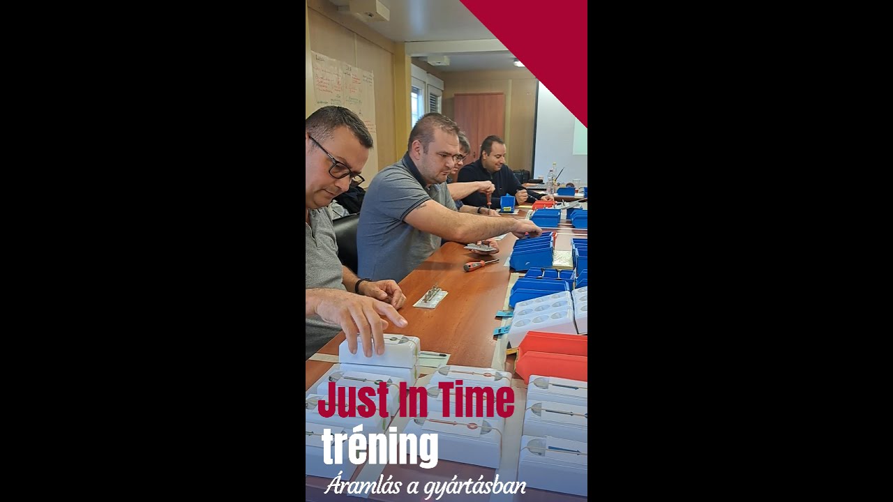 Just In Time képzés összefoglaló | Lean gondolkodás a gyakorlatban
