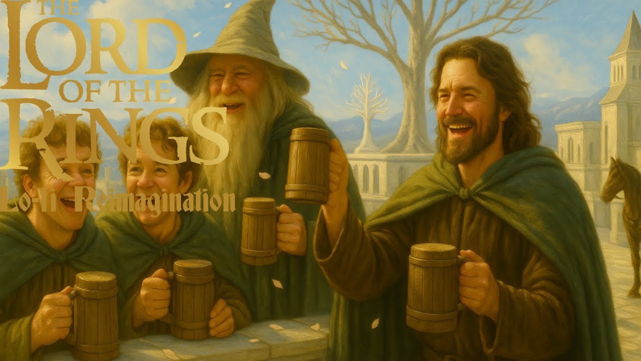The Fellowship’s Final Toast | Cozy Minas Tirith Lofi