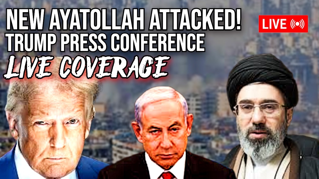 🚨 IRAN WAR LIVE: New Supreme Leader Injured In Airstrike – Trump PRESS CONFERENCE - “NO DEAL”🚨