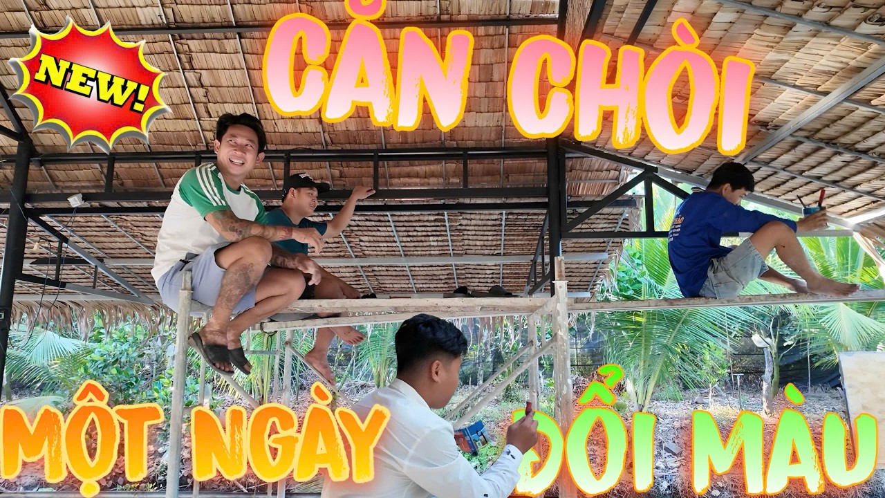 Một Ngày Sơn Lại Căn Chòi Thành Một Diện Mạo Mới Sẽ Như Thế Nào!! |Thanh Nhã TV